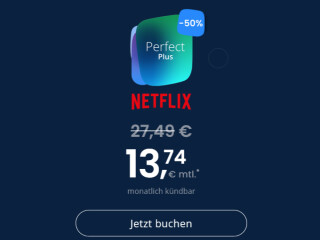 Perfect Plus mit Netflix Standard bei Waipu.tv