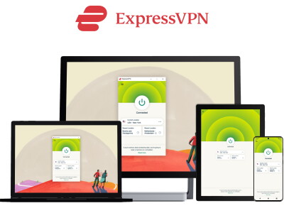 ExpressVPN supports various devices such as PCs, laptops, tablets and smartphones.