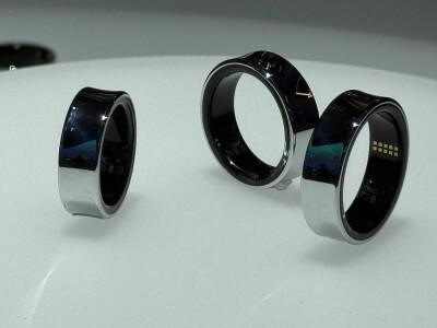 Samsung zeigt auf dem MWC in Barcelona seinen Galaxy Ring erstmals öffentlich.