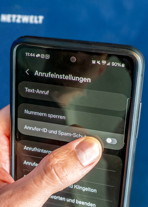 Anrufer-ID und Spam-Schutz