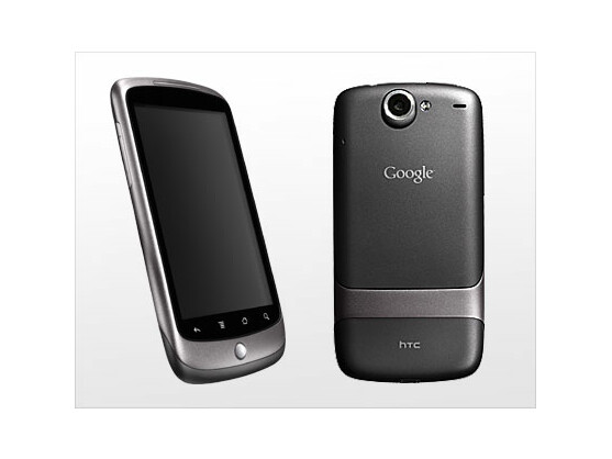 Nexus One: Das Smartphone arbeitet mit einem Snapdragon-Prozessor und bietet eine Fünf-Megapixel-Kamera.