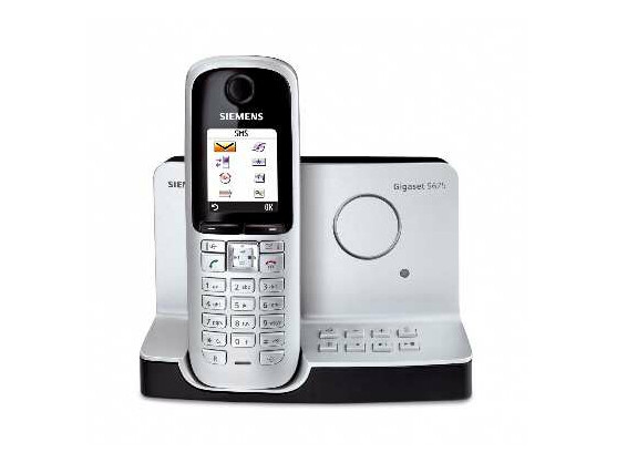 Das weltweit erste Telefon mit CAT-iq-Zertifikat: Das Siemens Gigaset S675 IP ging im Dezember 2007 an den Start. Es kostet wie das S685 IP ebenfalls 140 Euro.