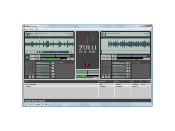 Zulu DJ Software: Das DJ-Programm gehört zu den wenigen kostenlosen Alternativen