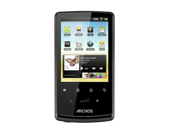 Archos 28: Für unter 100 Euro erhält der Kunde einen internetfähigen MP3/MP4-Player mit Android 2.2 und WLAN-Anbindung