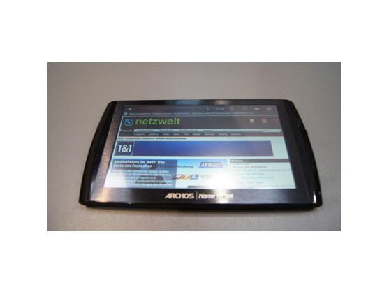Angenehmer Sofa-Surfer zu einem erschwinglichen Preis: Archos 7 Home Tablet