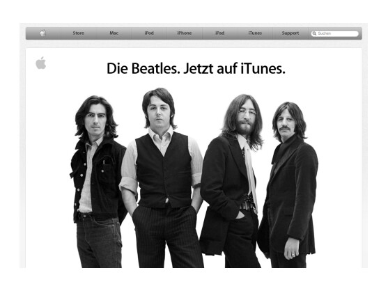 Die Beatles gibt es nun bei iTunes.
