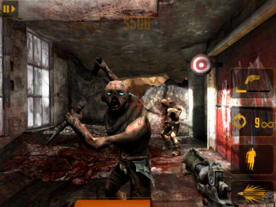 Ego-Shooter für das iPhone: Bei "Rage" kämpfen Spieler gegen hungrige Mutanten.