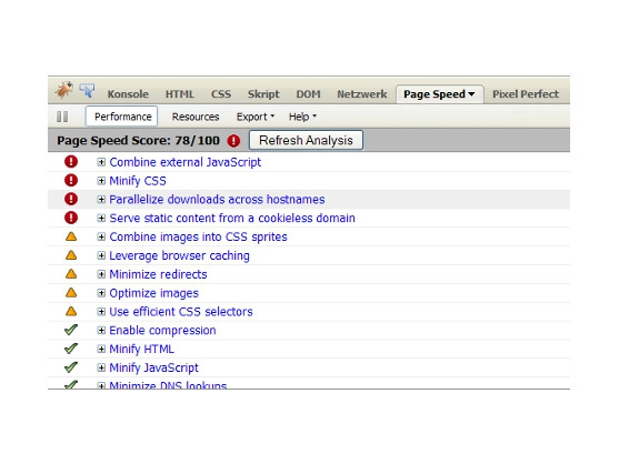 Google Page Speed: Tipps zum schnelleren Seitenaufbau