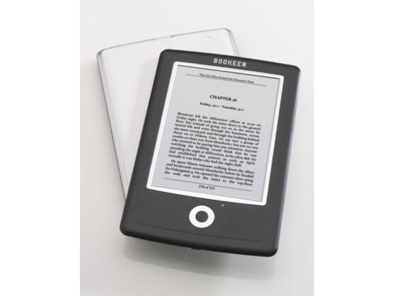 Multitouch-Display und Browser integriert: Der Bookeen Cybook Orizon. Bild: Bookeen