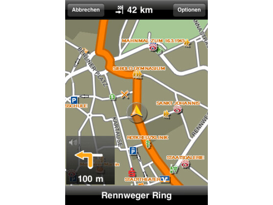 Navigon select: Kunden von T-Mobile und mobilcom-debitel können die kostenlose Navi-App nutzen.