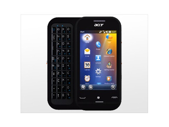 Acer neoTouch P300: Ein Windows-Mobile-Smartphone mit ausschiebbarer QWERTZ-Tastatur