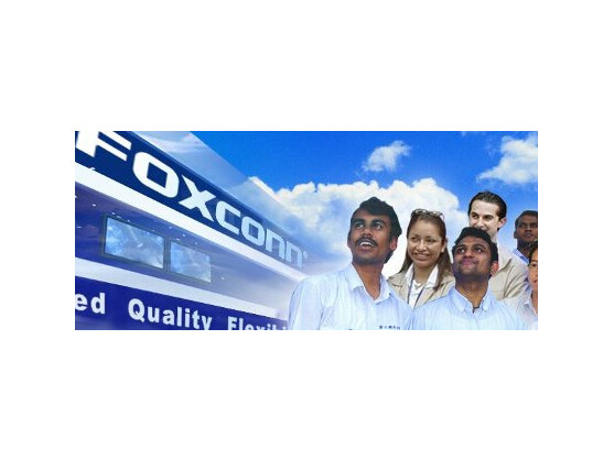 Selbdarstellung des Zulieferers auf der Homepage von Foxconn
