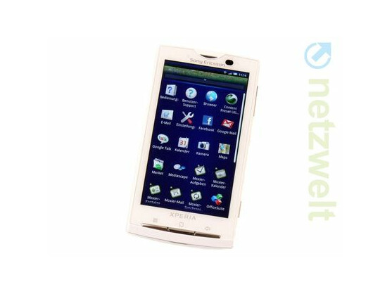 Sony Ericsson Xperia X10: Vorinstallierte Android-Programme
