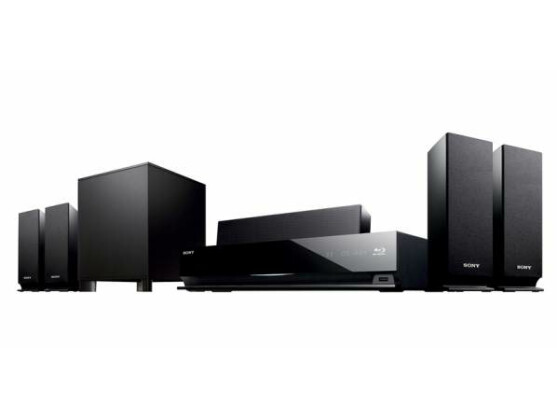 5.1.-Blu-ray-Heimkinosystem Heimkinosystem für rund 350 Euro: Sony BDV-E370. Bild: Sony