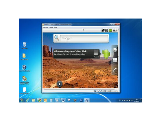Android-x86 bringt Googles Android auf den heimischen Rechner.