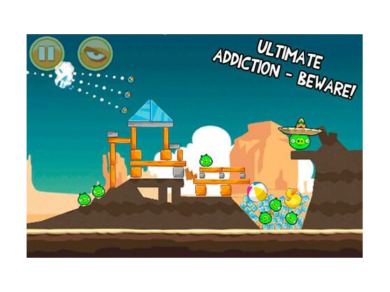 Angry Birds: Mittlerweile schon ein Klassiker auf dem iPhone