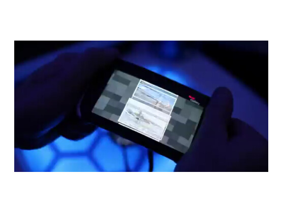 Auf Biegen und Brechen: Dieses Nokia-Handy steuert der Nutzer durch Biegen.