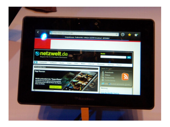 Das Blackberry Playbook erscheint am 14. Juni in Deutschland.