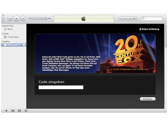 Mit Digital Copy kann iTunes jede DVD importieren.