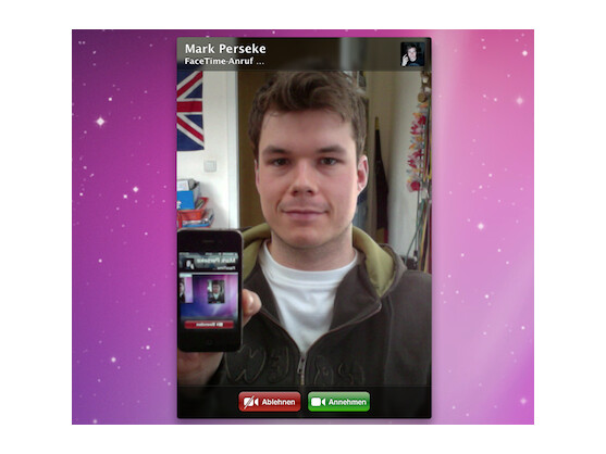 Facetime funktioniert mit iOS 6 auch über eine 3G- oder 4G-Verbindung.