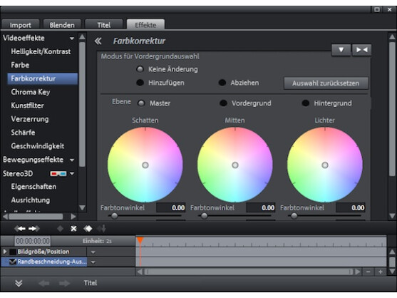 Die Funktionen zur Filmbearbeitung von Video Pro sind hervorragend.
