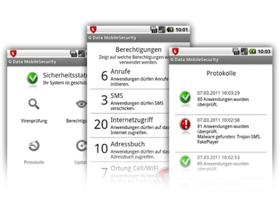 G-Data Mobile Security ist eine der günstigen Lösungen am Markt.