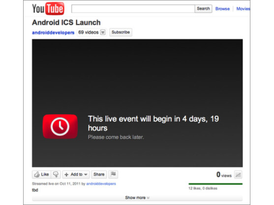 Nun ist es Gewissheit: Google wird Android Ice Cream Sandwich am 11. Oktober präsentieren.