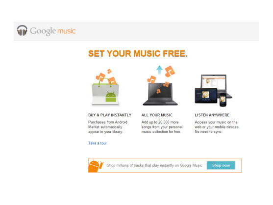 Google Music gibt es ab dem 13. November auch in Deutschland. Mit dabei ist die Scan & Match-Funktion