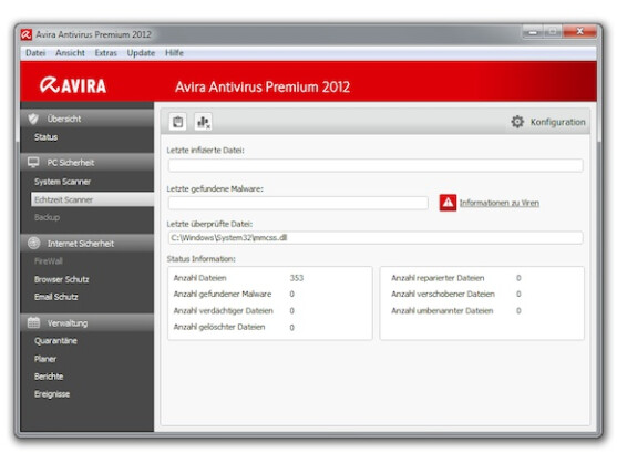 Die Heuristik von Avira kann auch unbekannte Schädlinge erkennen.