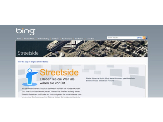 Seit dem heutigen Montag läuft die Widerspruchsfrist für Microsoft Bing StreetSide.