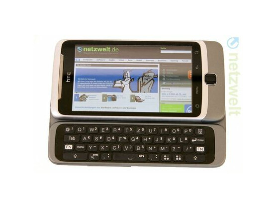 Das HTC Desire Z erhält Ende Juli ein Update auf Android 2.3.