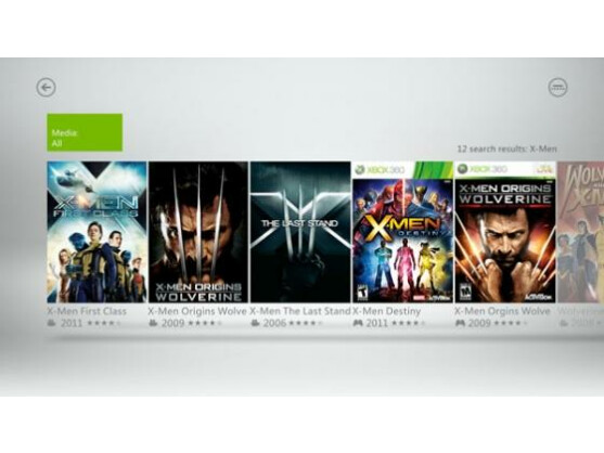 Nach Inhalten kann dank des Updates für die Xbox 360 auch per Sprache gesucht werden.