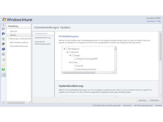 In Intune lassen sich zum Beispiel die Update-Regeln sehr genau einstellen.