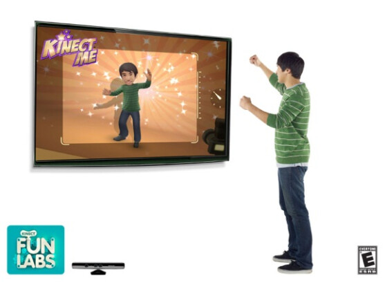 Kinect Me scannt den Nutzer, um einen Avatar nach seinem Abbild zu erstellen.