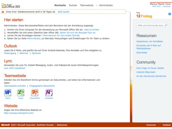 Die Konfiguration einer neuen Domain in Office 365 ist recht aufwändig.