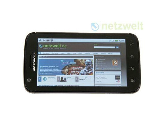 Das Motorola Atrix läuft nun mit Android 2.3.4.