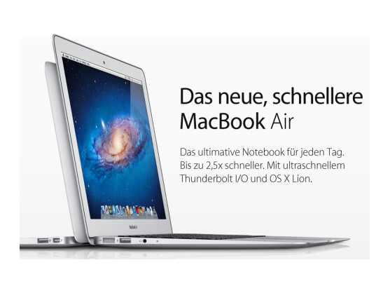 Das neue Macbook Air soll doppelt so schnell sein wie der Vorgänger.