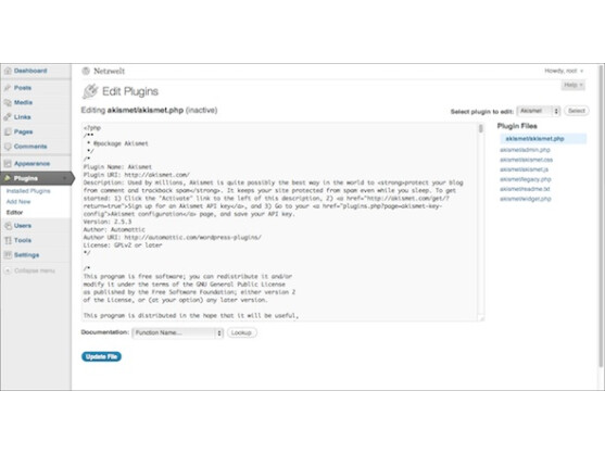 Plugins gehen etwas weiter, die Bearbeitung erfordert PHP-Kenntnisse.