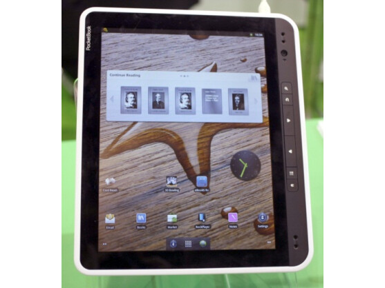 Das Pocketbook A10 wurde für das Lesen von E-Books optimiert.