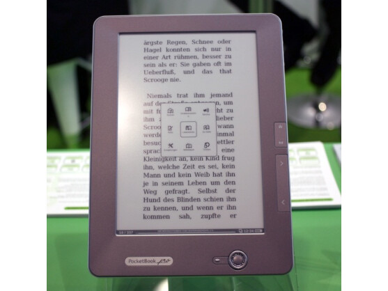 Das Pocketbook Pro 912 kann mit einem Stylus bedient werden.