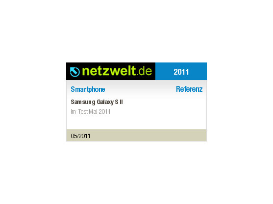 Das Samsung Galaxy S II ist die neue Handy-Referenz von netzwelt.