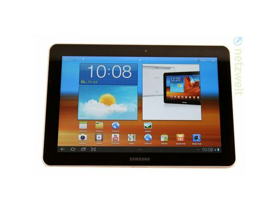 Samsung stattet das Galaxy Tab 10.1 mit einer eigenen Nutzeroberfläche aus. Schnittstellen fehlen dem Gerät aber.