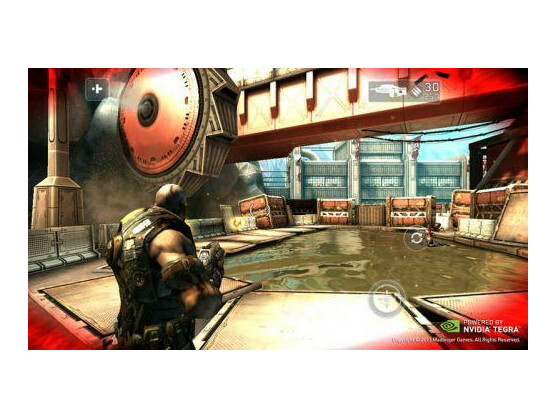 Dieser Screenshot aus Shadowgun gibt einen Eindruck von der Power des Tegra 3-Chips.