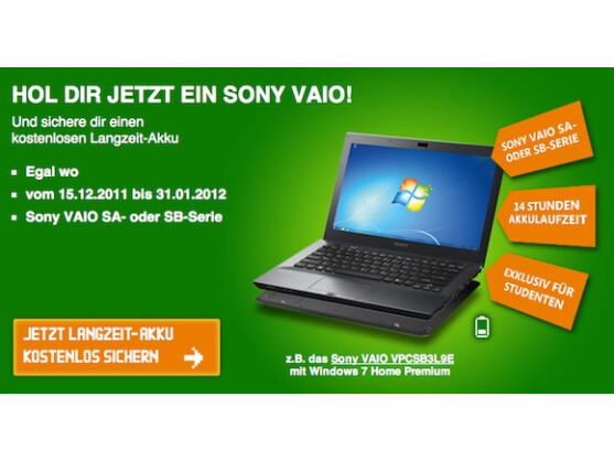 Auch spezielle Studenten-Notebooks bewirbt Microsoft.
