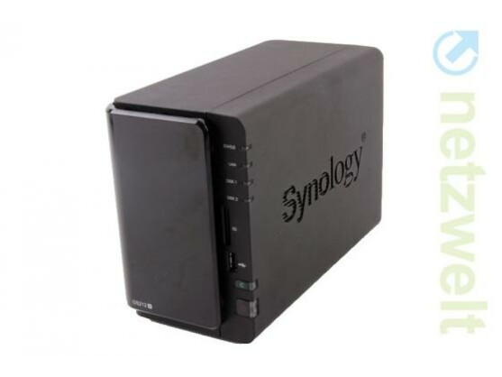 Synology DS212+, Sieger im netzwelt-Test. Der Nachfolger heißt DS213+.