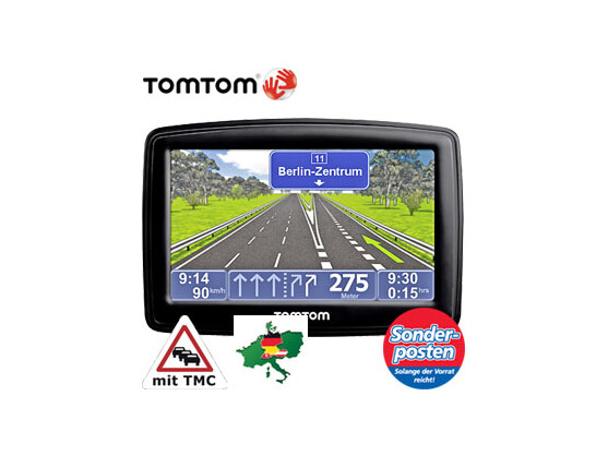 Dieses TomTom-Navi kommt mit Kartenmaterial für 19 Länder.