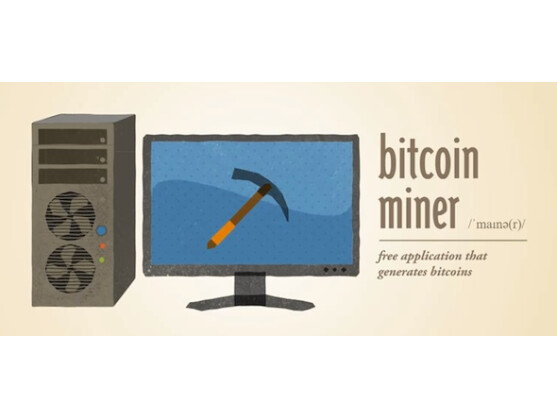 Für die Verteilung von Bitcoins sorgt der Bitcoin Miner.