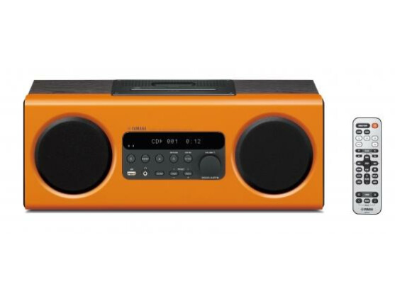 Vielseitig: Das Yamaha TSX-112 spielt Dateien von i-Geräten ab, besitzt aber auch ein CD-Laufwerk und einen Radiotuner.