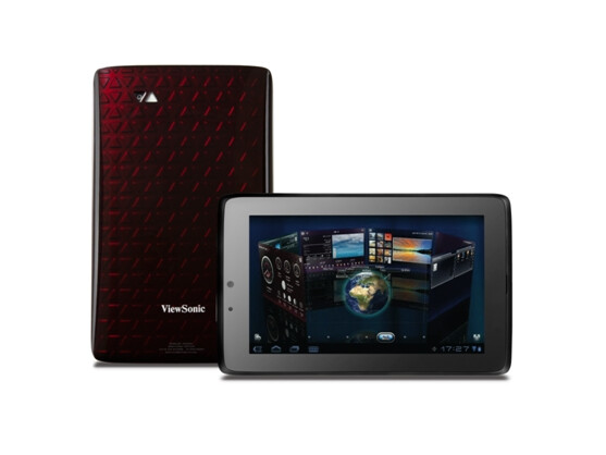 Viewsonic präsentiert auf der IFA mit dem ViewPad 7x ein Honeycomb-Tablet.