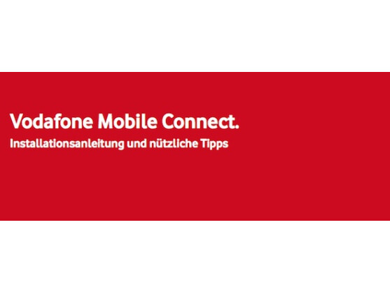 Vodafone bietet eine umfangreiche Dokumentation für sein Dashboard-Programm.